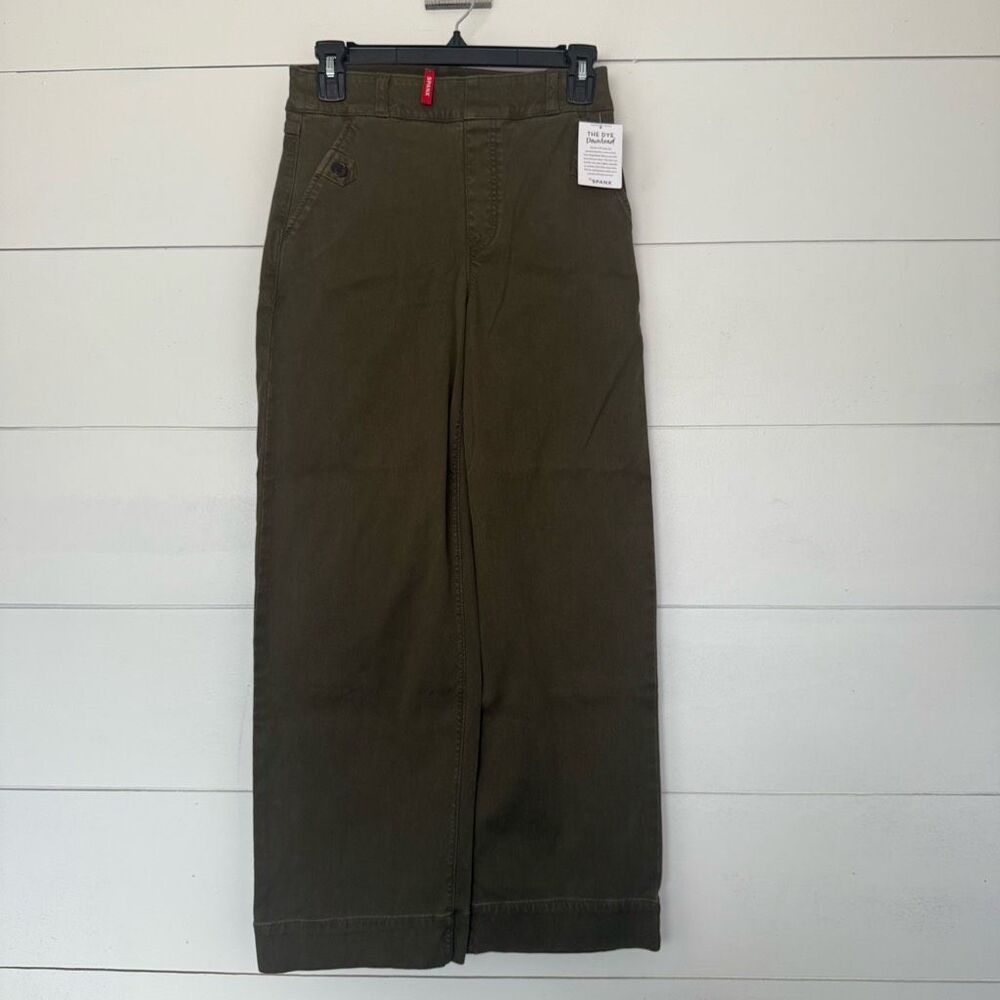 SPANX Olive Wide Leg Pants